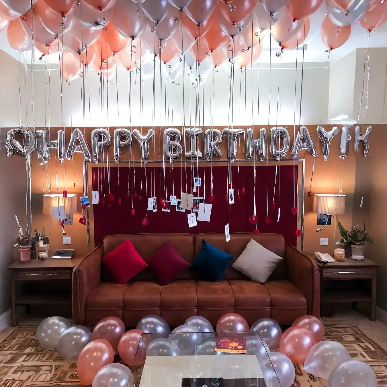 String Happy Birthday Decor