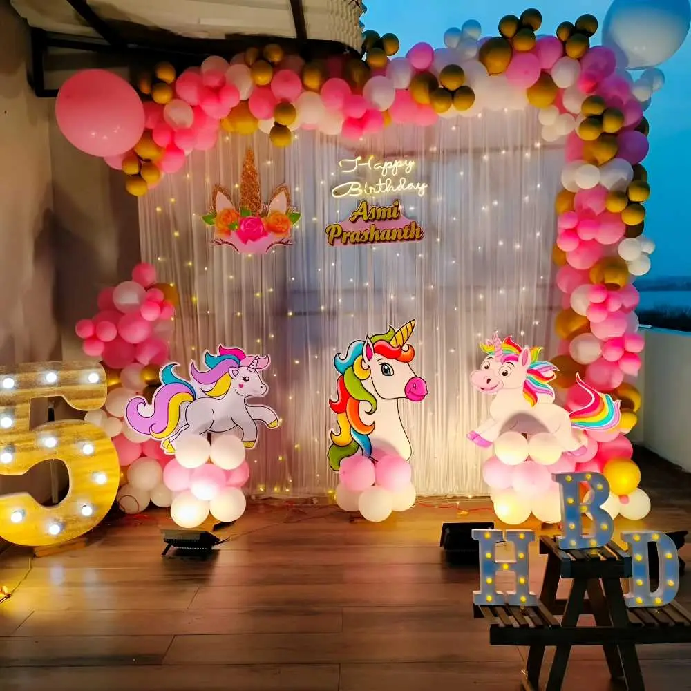 Magical Unicornland Birthday Theme