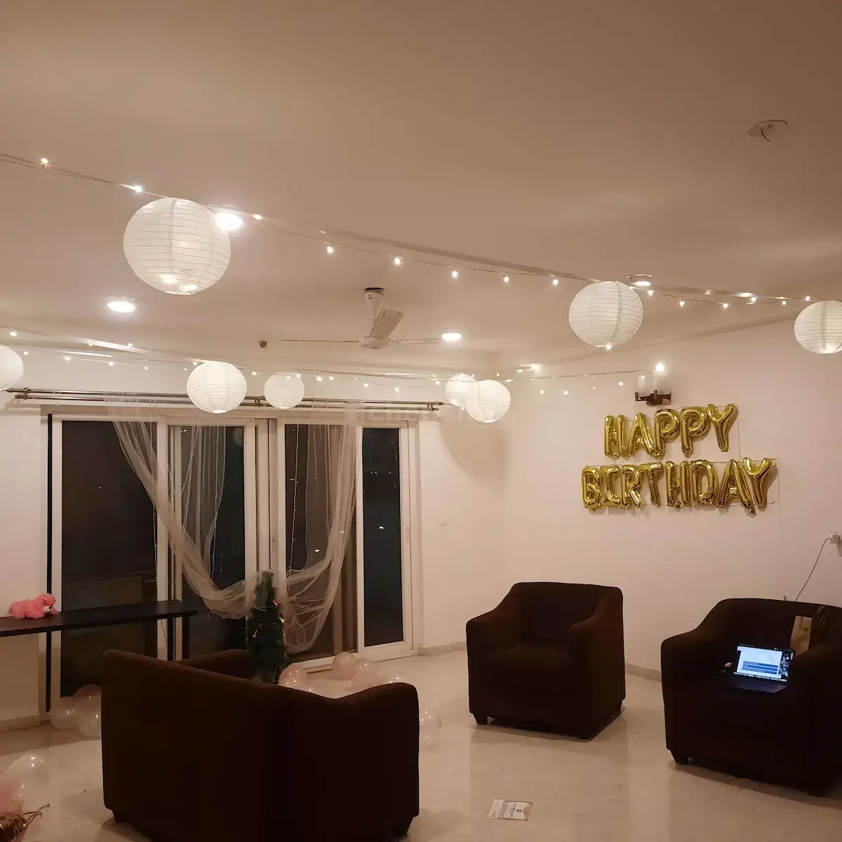 Paper Laltern Decoration for Birthday