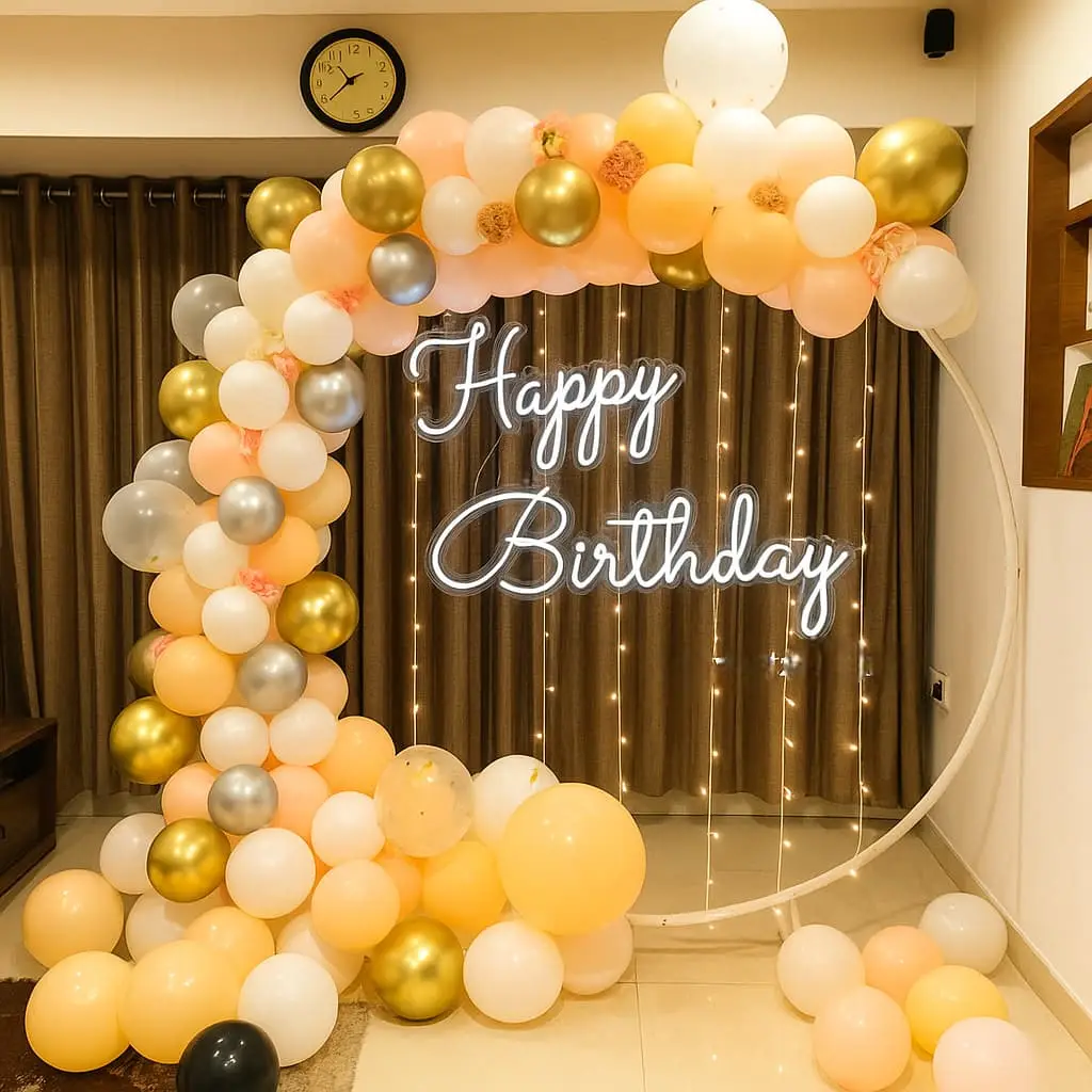 Ring Decoration for Birthday