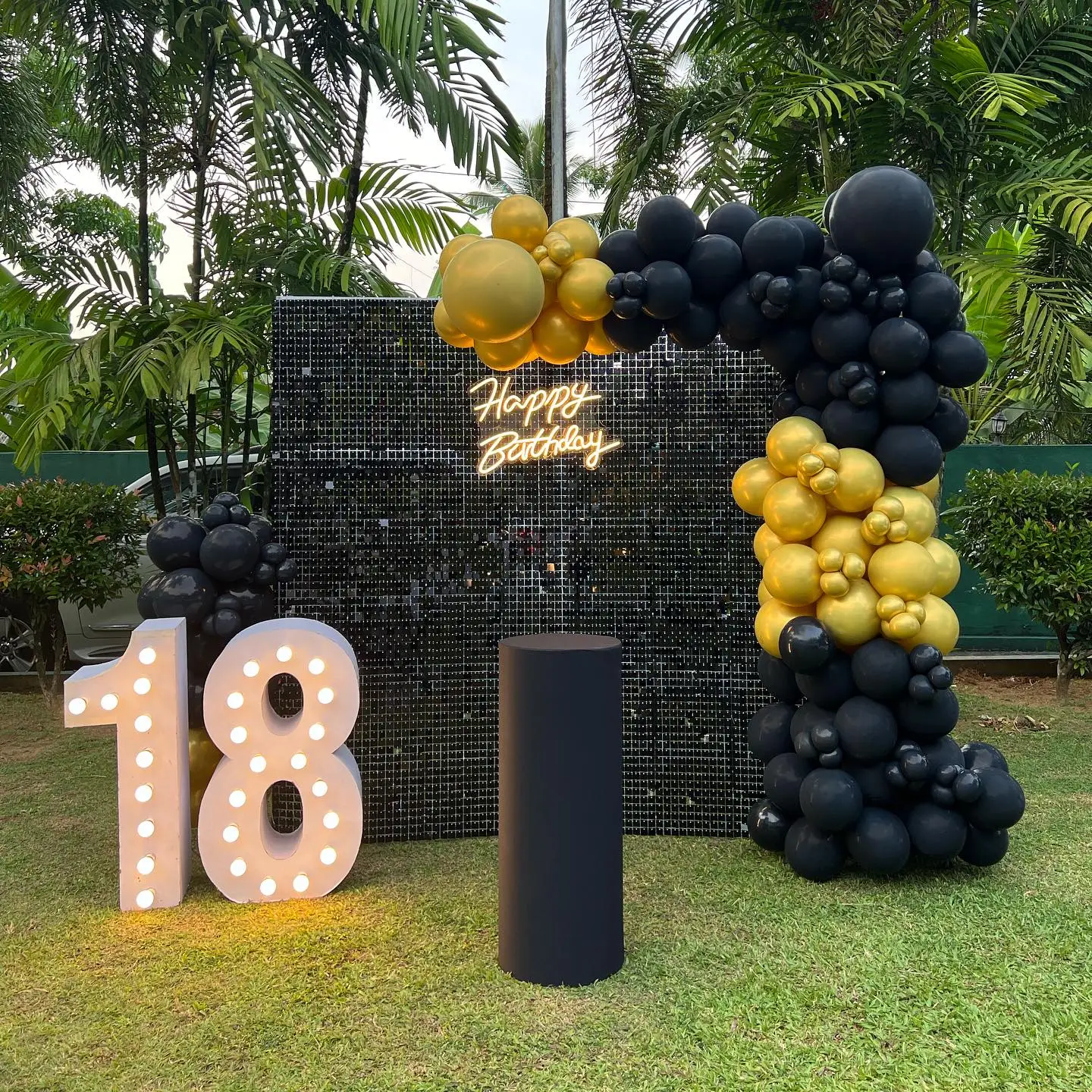Luxury Birthday Party Setup Decoration