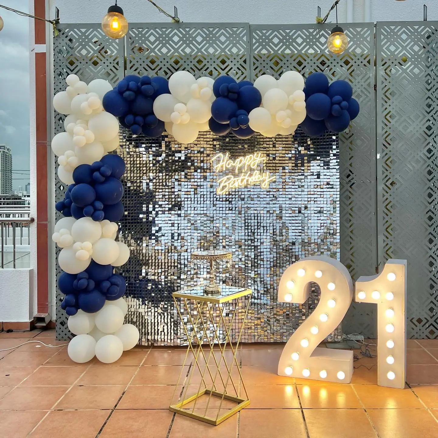Neon Birthday Luxury Decoration