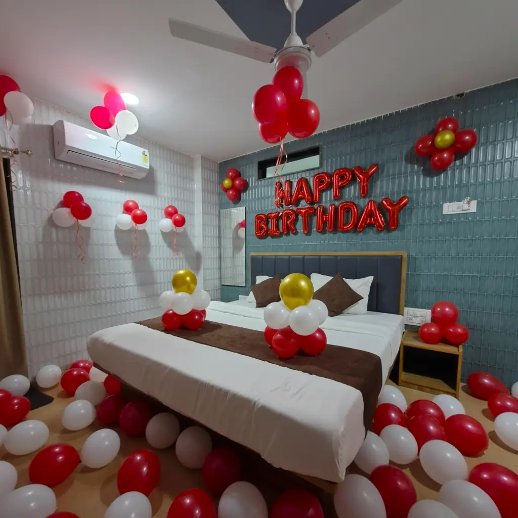 Heartfelt Birthday Room Decoration