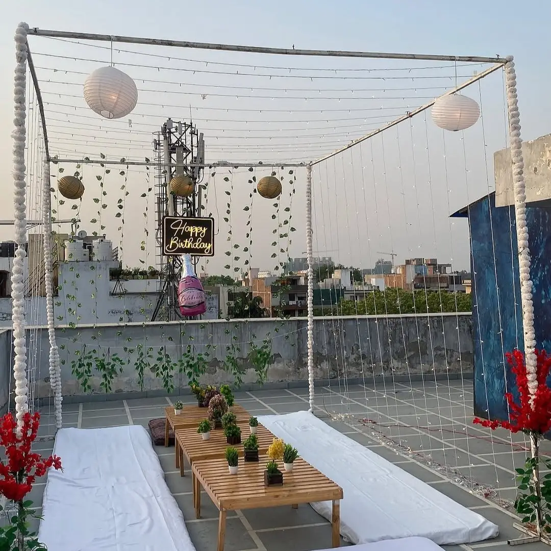 Terrace Birthday Party Styling