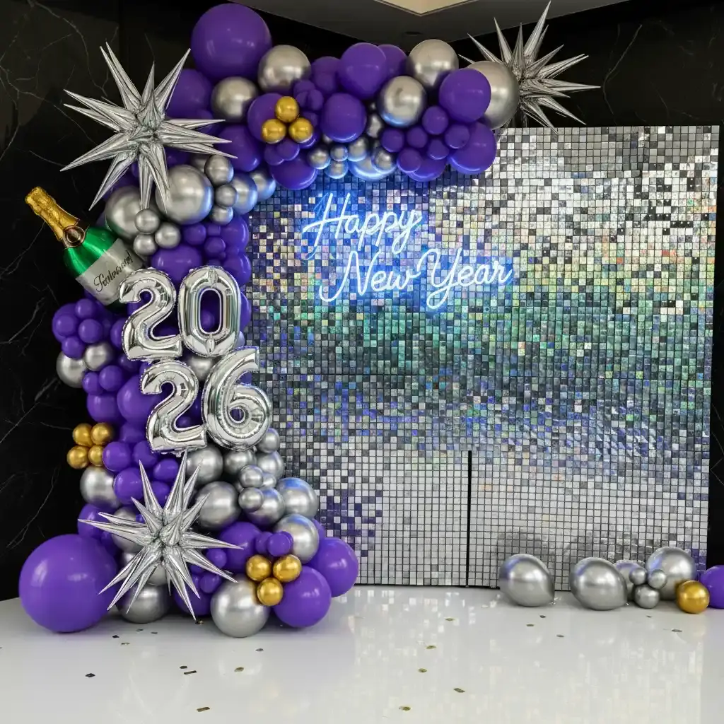 Happy New Year Welcome Party Decor