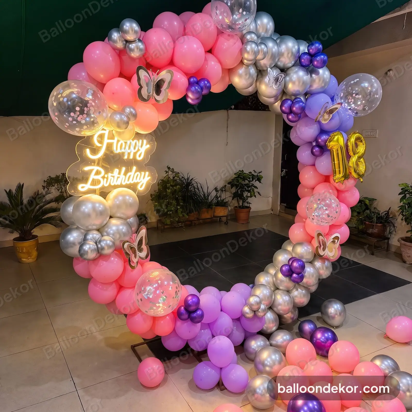 18th Birthday Ring Decoration  in Kolkata — thumbnail 2