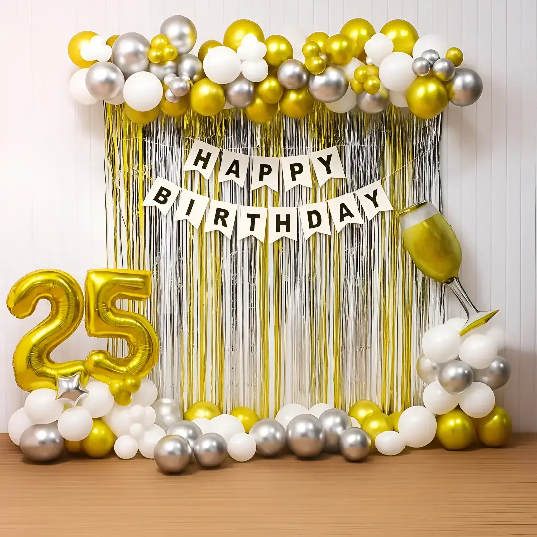 Birthday Balloon Wall Decor — Birthday Decoration in Chandigarh in Chandigarh