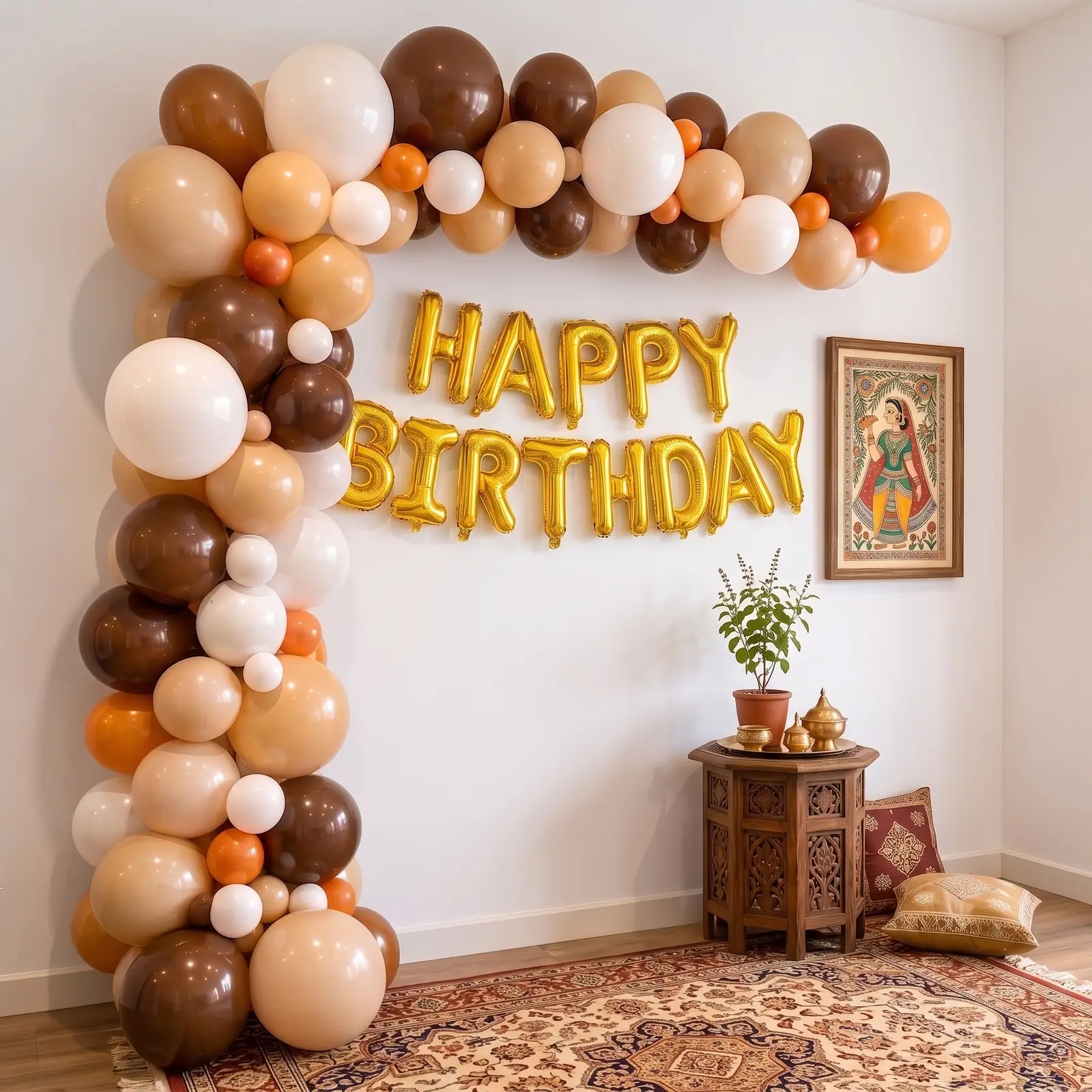 Classic Birthday Balloon Wall Decor — photo 3