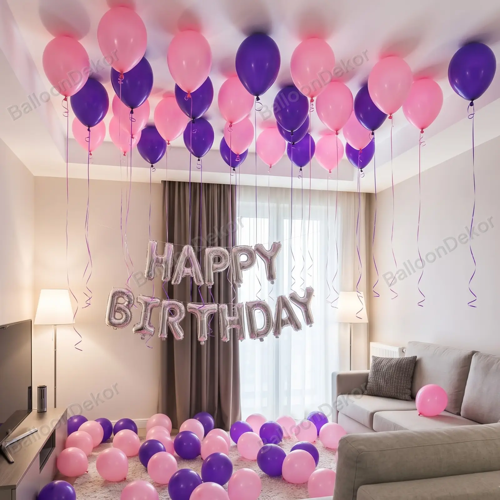 Classy Simple Balloon Decoration — thumbnail 2