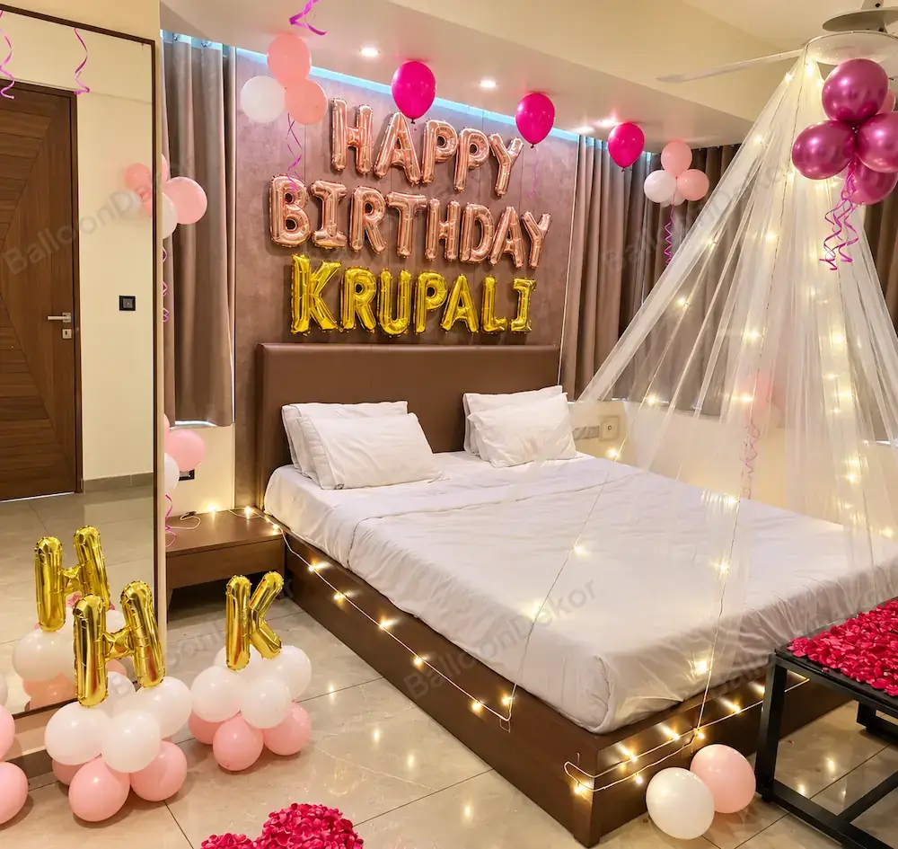 Cozy Birthday Canopy Decoration — thumbnail 3