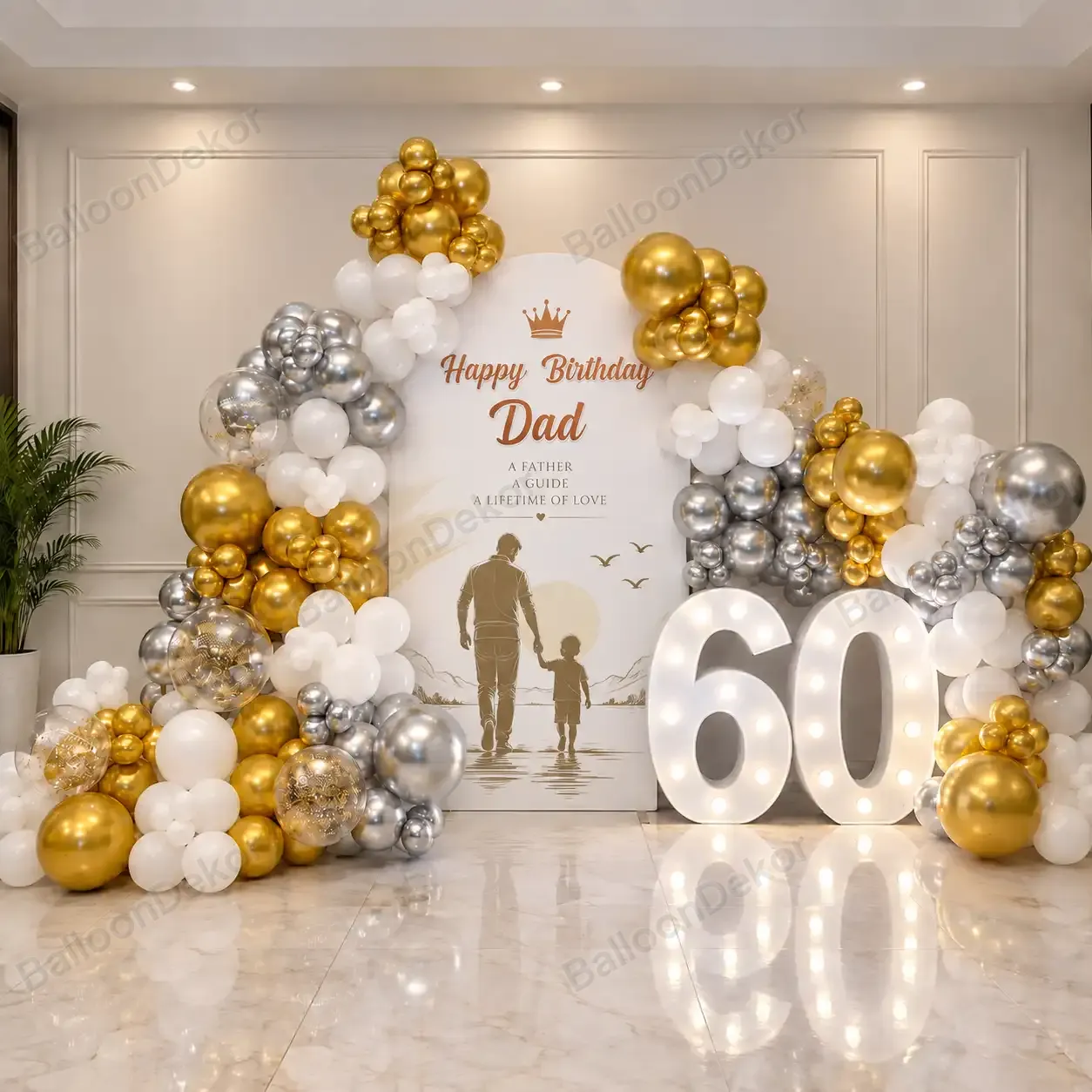 Dad Birthday Celebration Decoration