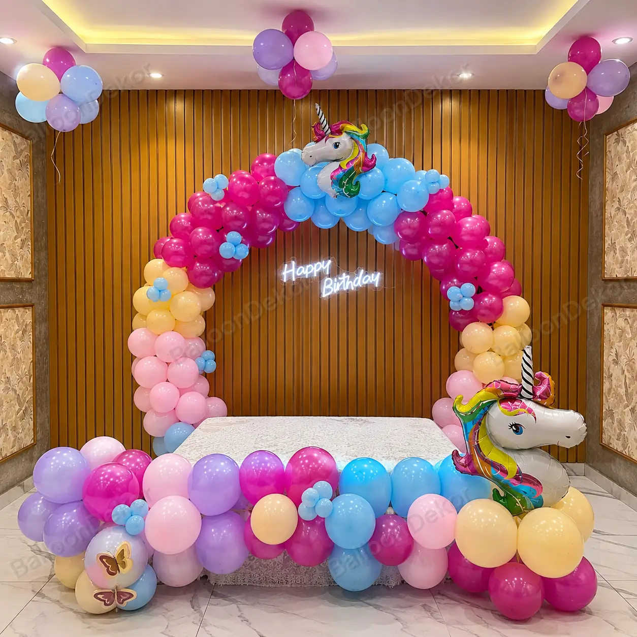 Dreamy Unicorn Theme Birthday Ring Decoration — thumbnail 2