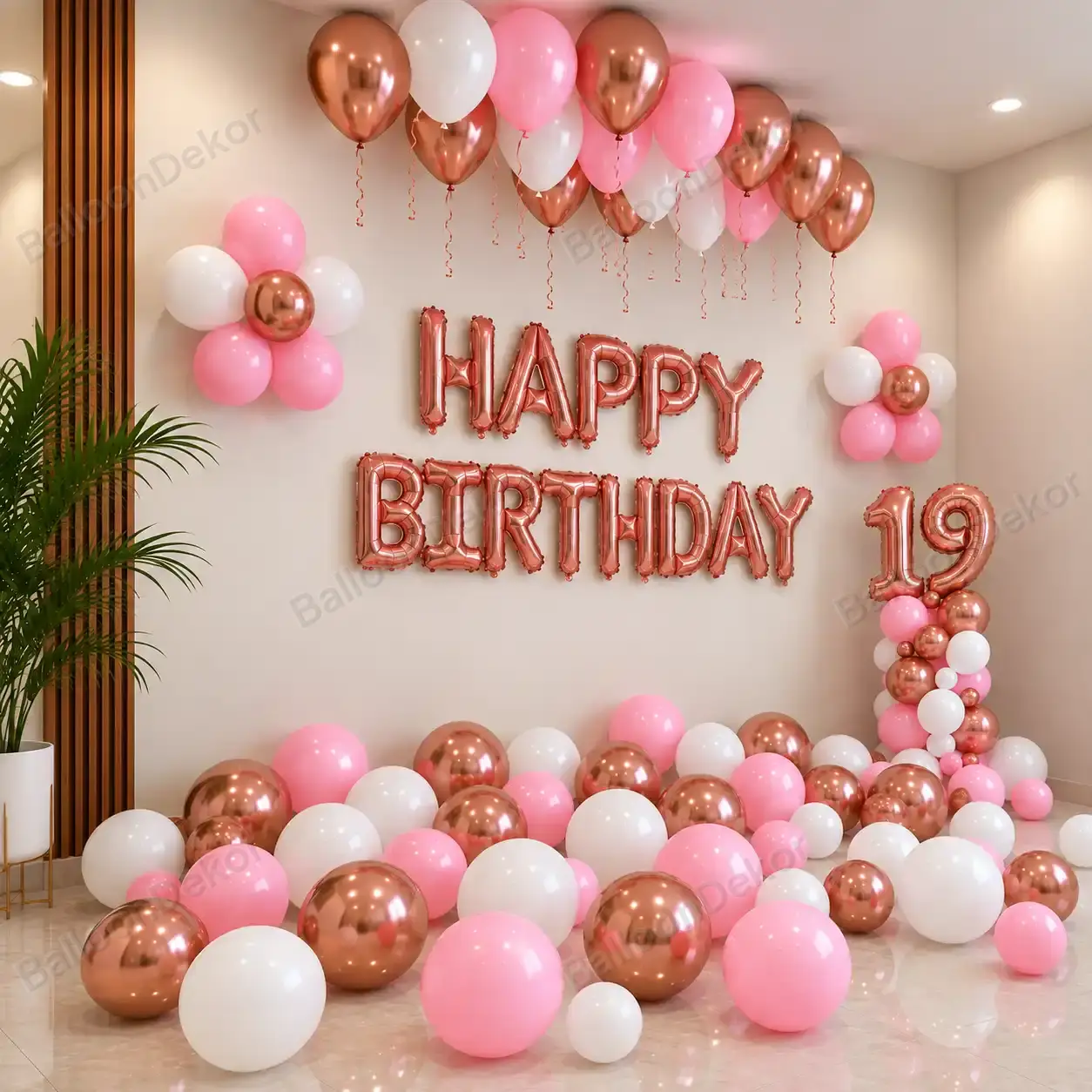 Elegant Birthday Celebration Setup — photo 2