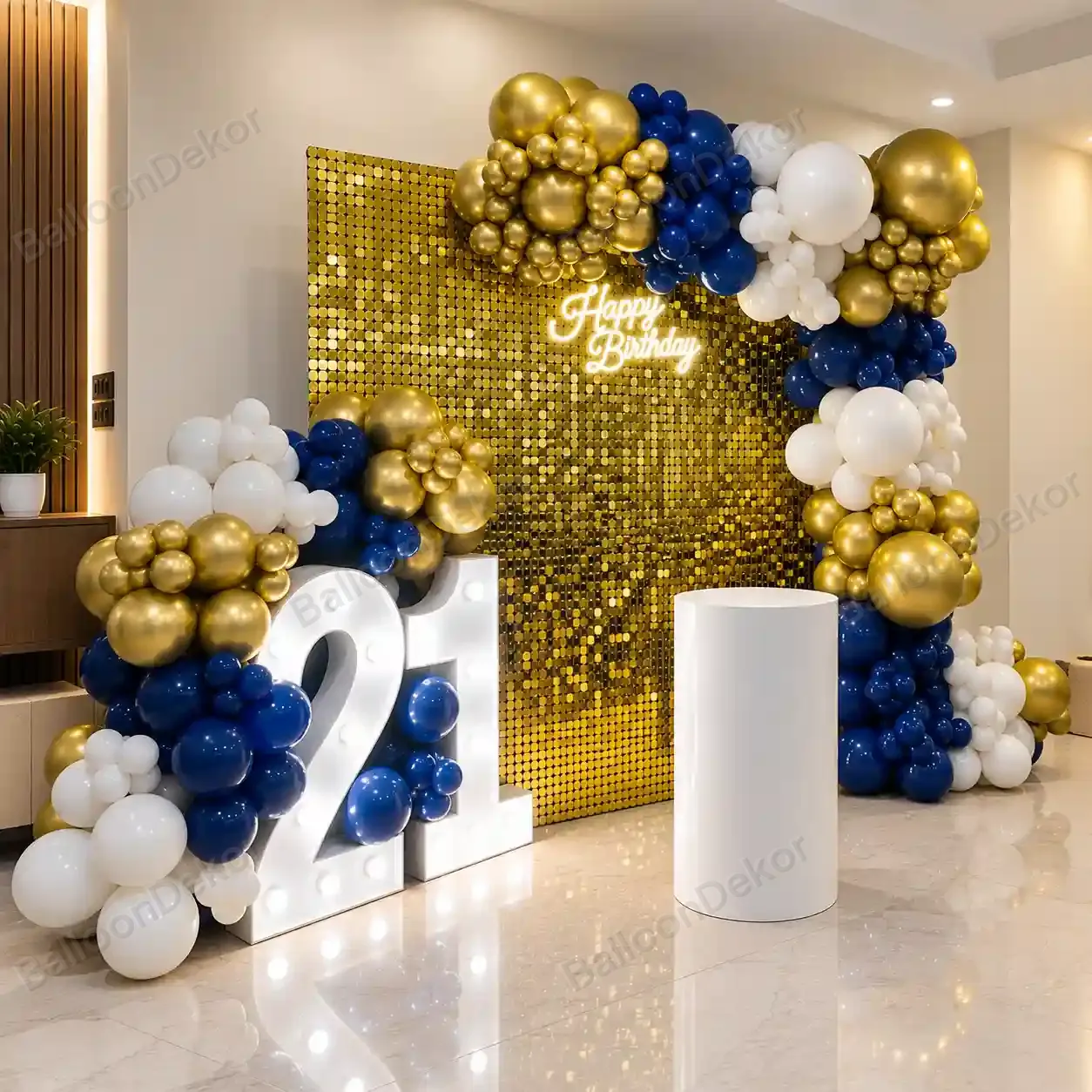Elegant Birthday Party Decoration — thumbnail 2