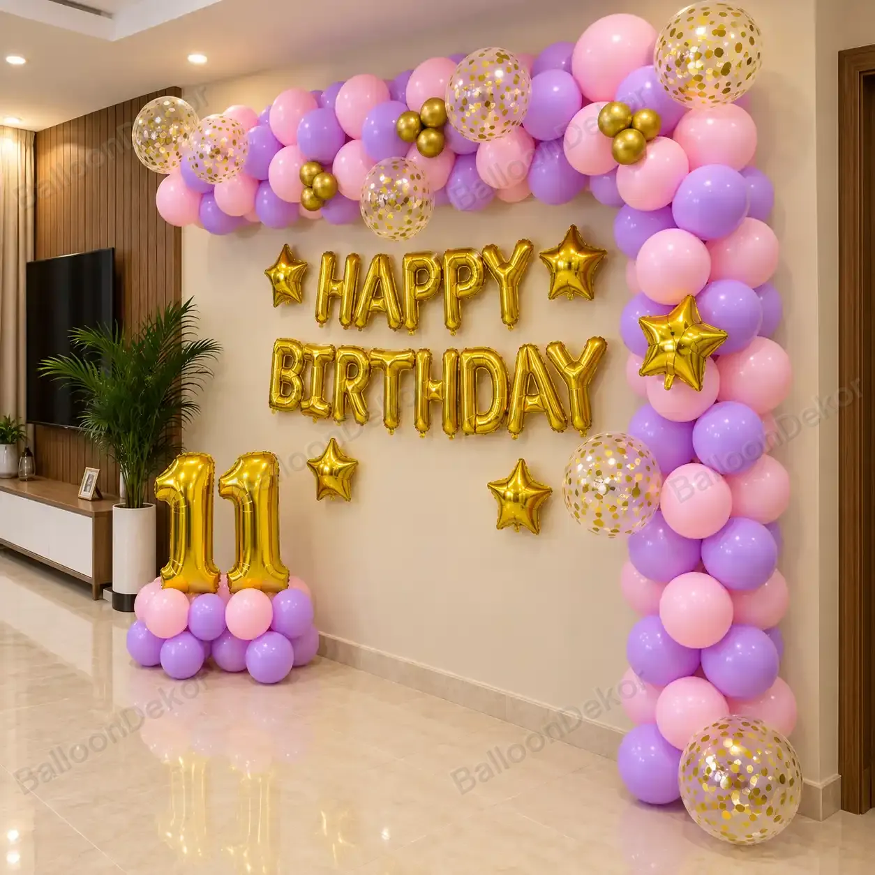 Elegant Happy Birthday Decoration — thumbnail 2