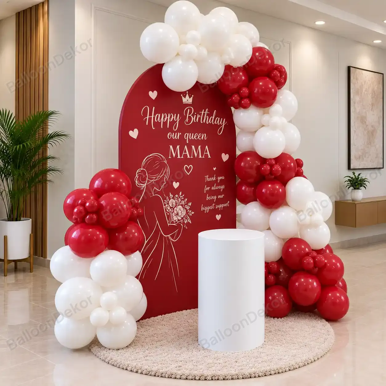 Elegant Mother's Birthday Decoration — photo 2