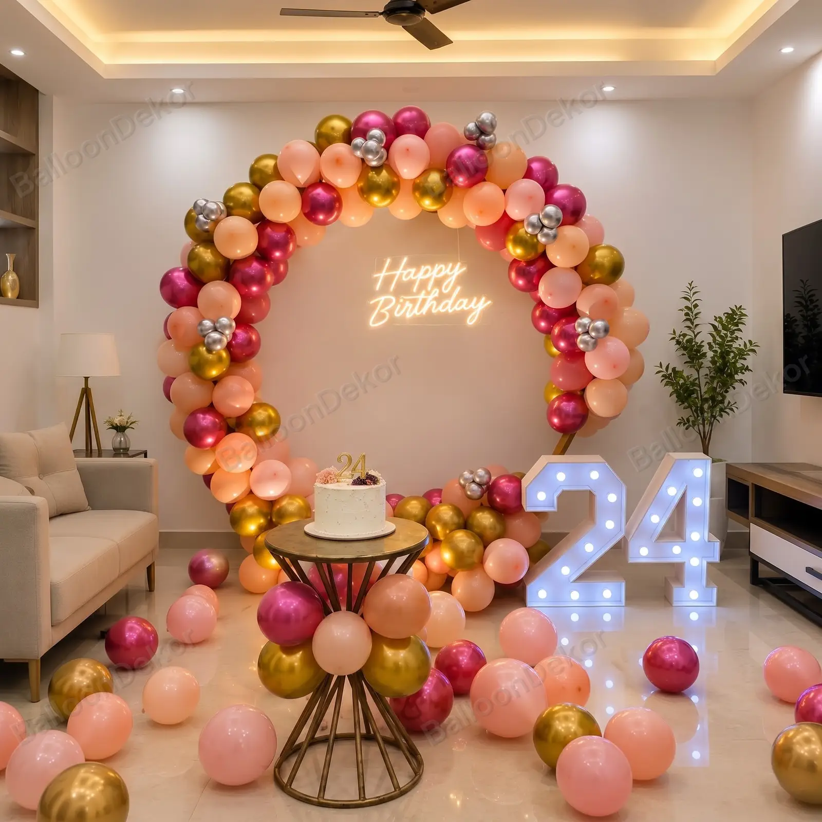 Glam 24th Birthday Celebration — thumbnail 2