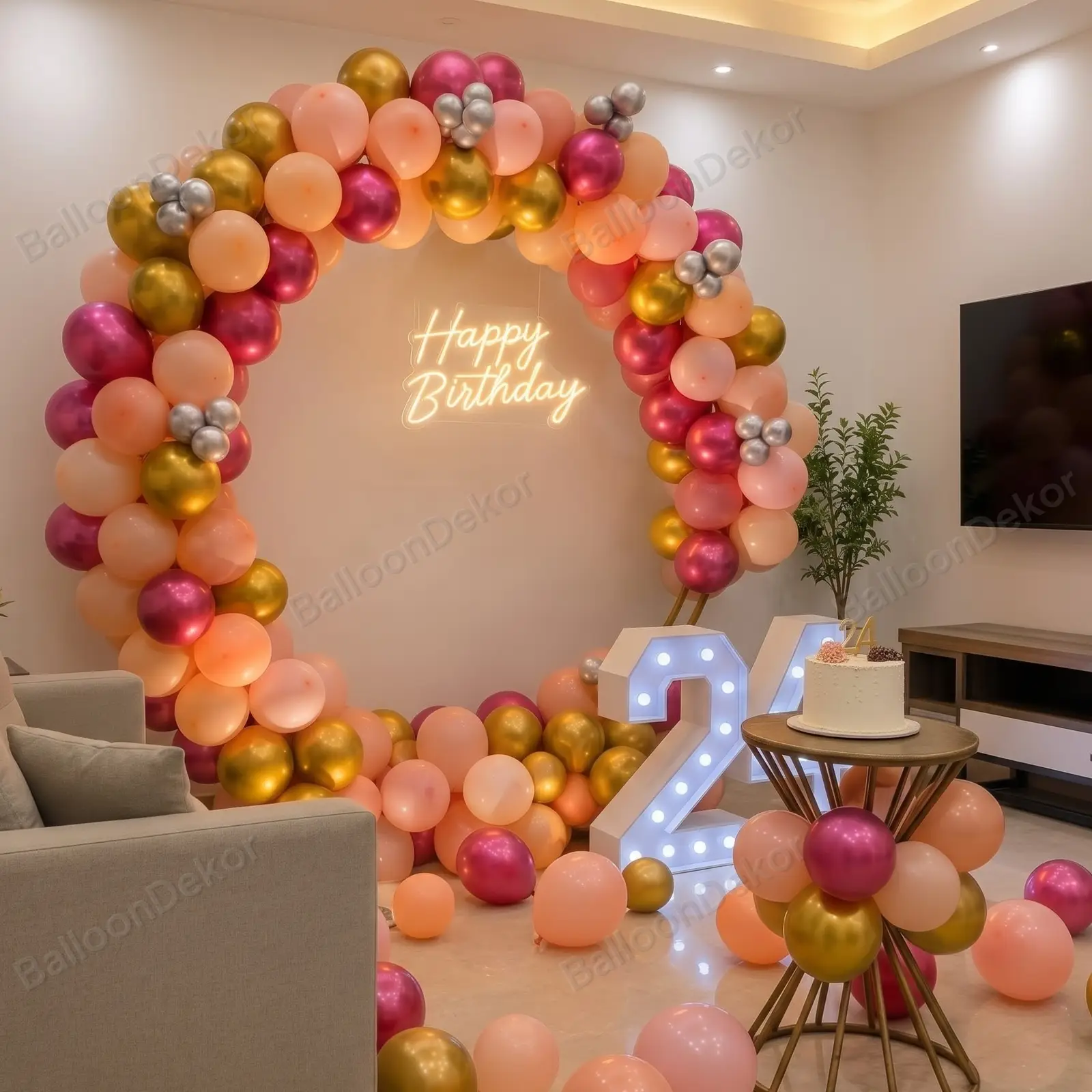 Glam 24th Birthday Celebration — thumbnail 3