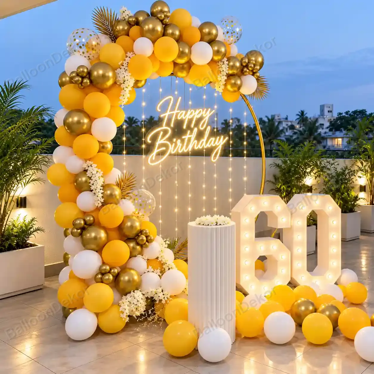 Happy Birthday Terrace Decoration — thumbnail 2