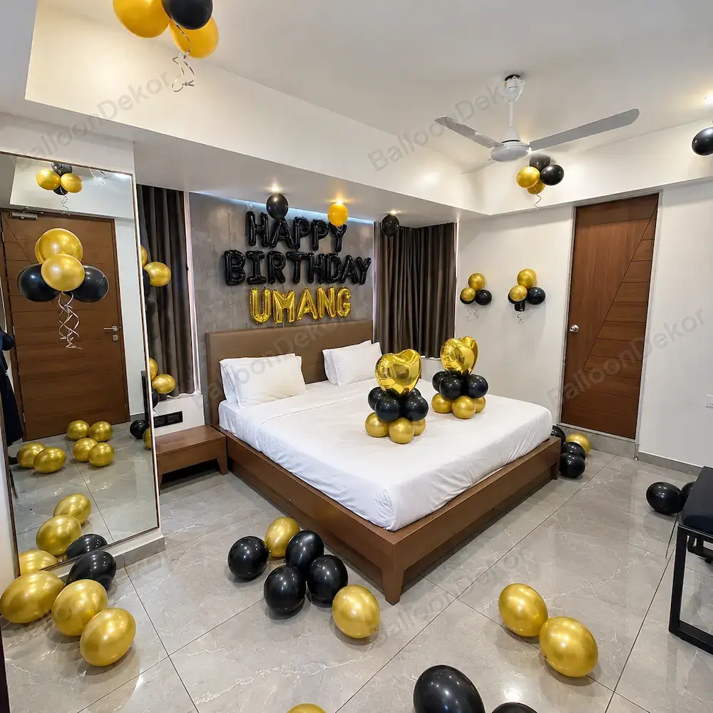 Luxury Bedroom Balloon Surprise — thumbnail 3