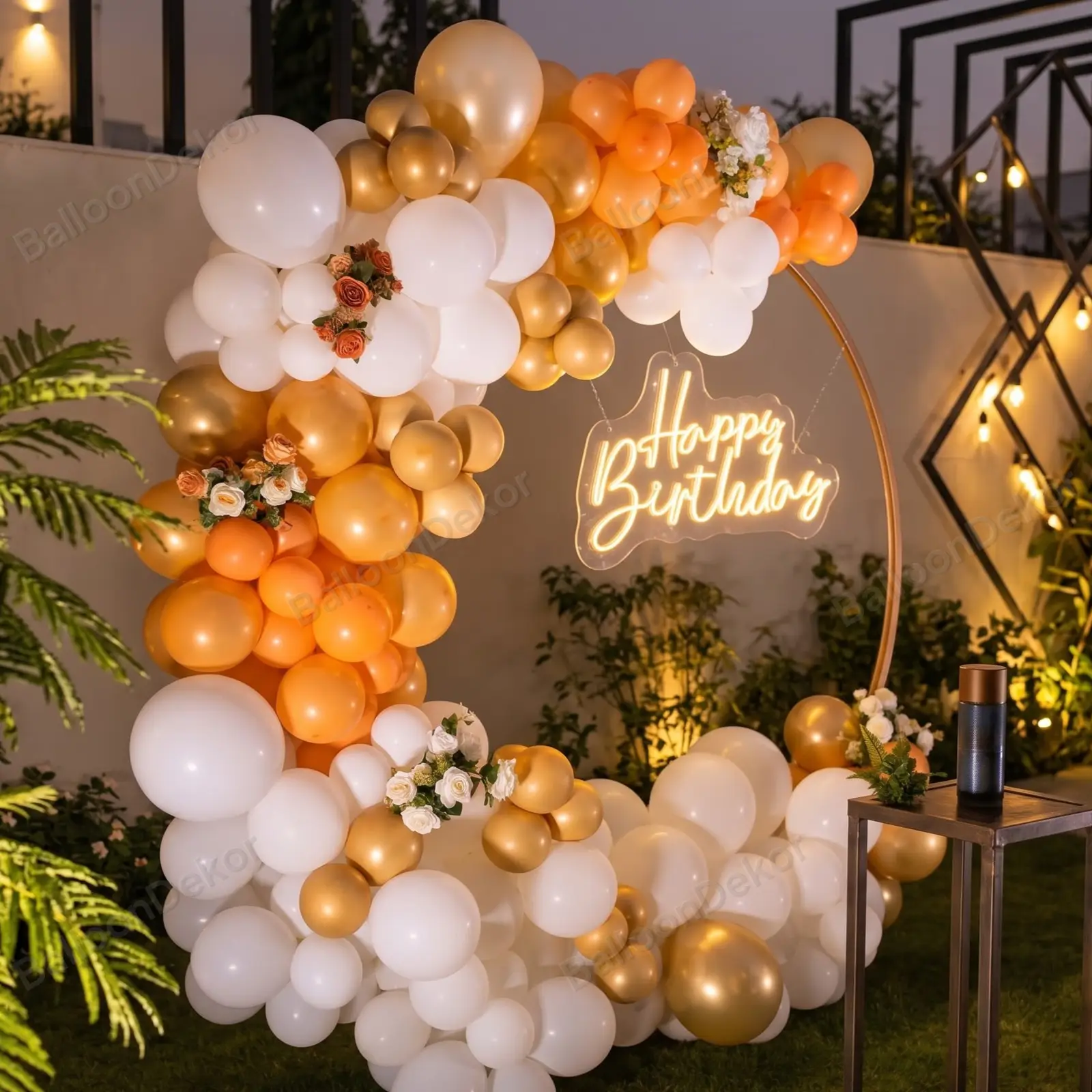 Outdoor Birthday Ring Decoration — thumbnail 2