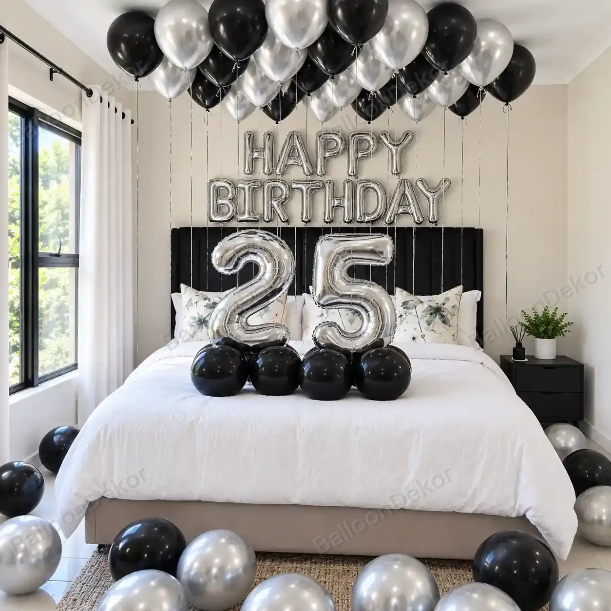 Premium Birthday Room Balloon Decoration — photo 2