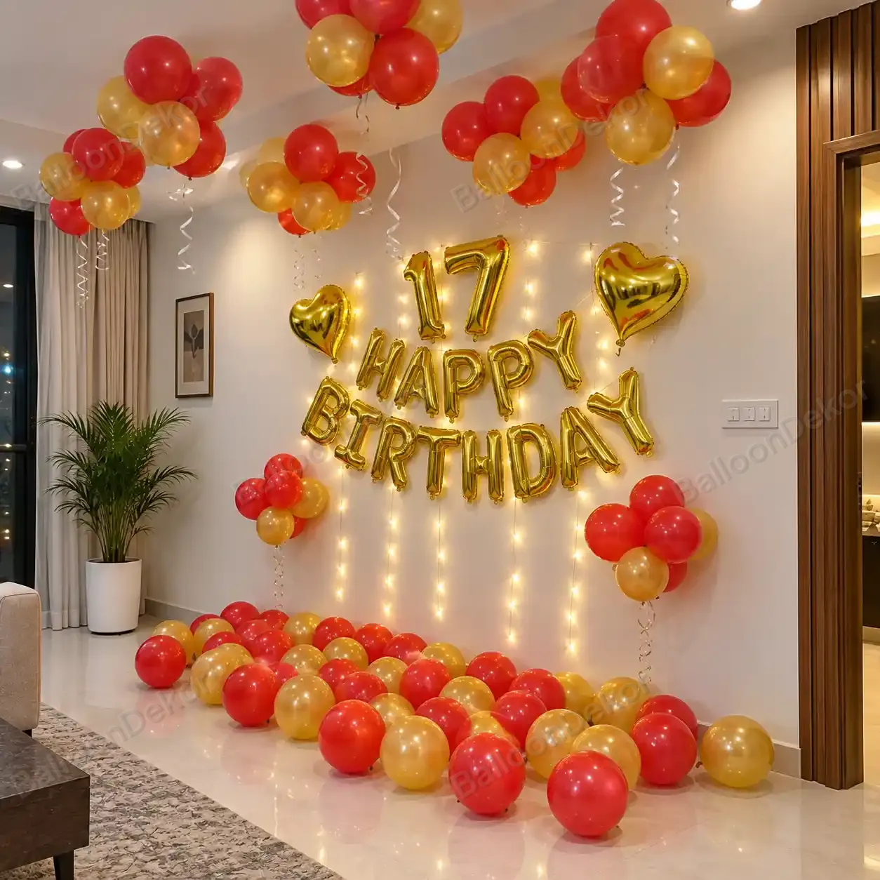 Premium Happy Birthday Balloon Decoration — thumbnail 2
