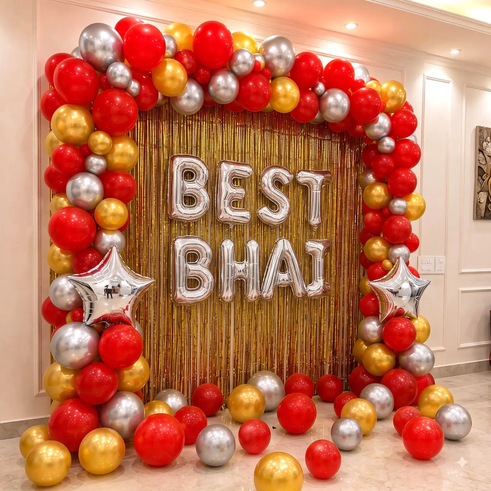 Raksha Bandhan Party Balloon Decoration — thumbnail 2