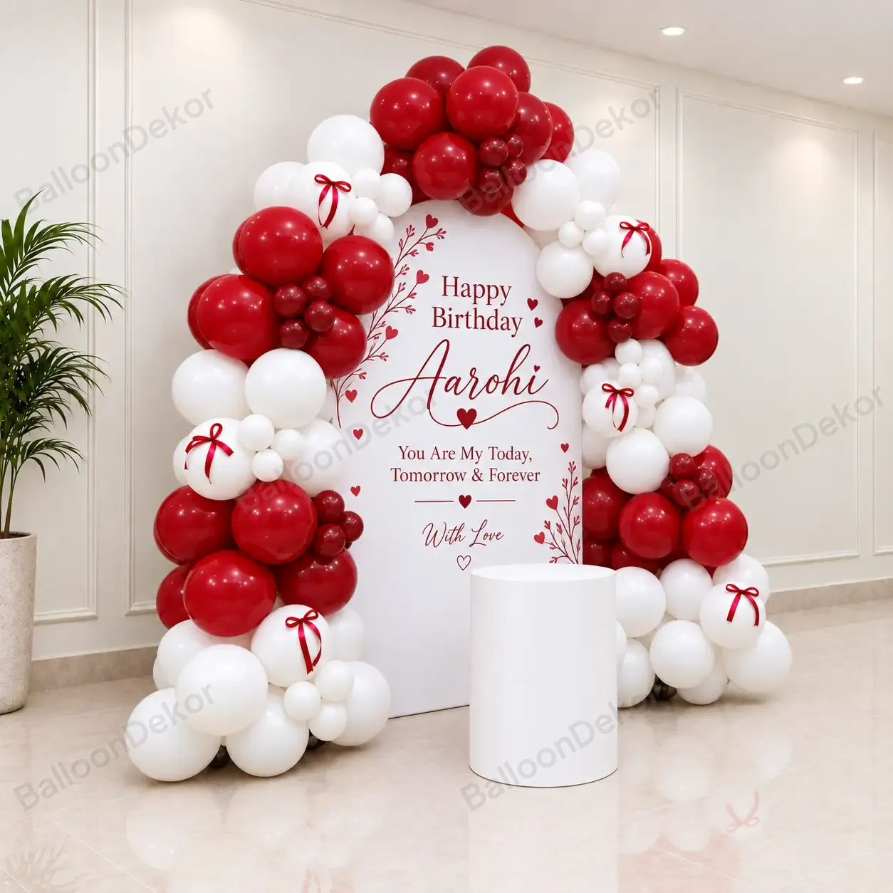 Romantic Birthday Celebration Decoration — thumbnail 2