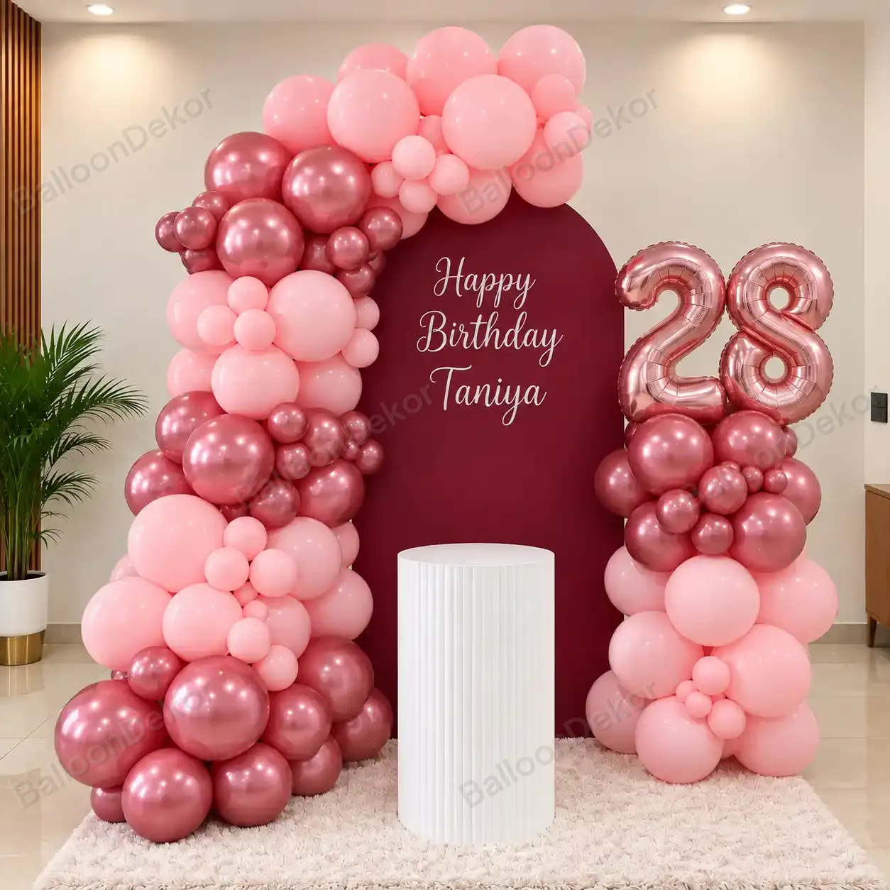 Signature Birthday Celebration Decoration