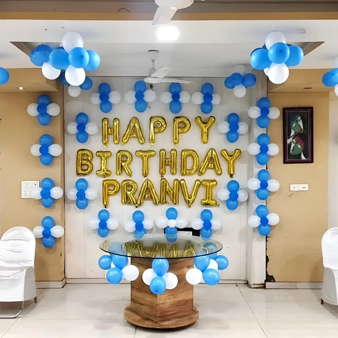 Simple Birthday Hall Decoration — thumbnail 2
