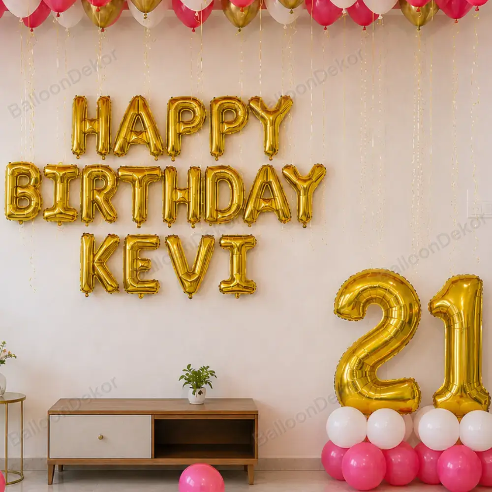 Sparkling Birthday Decoration for Adults — thumbnail 2