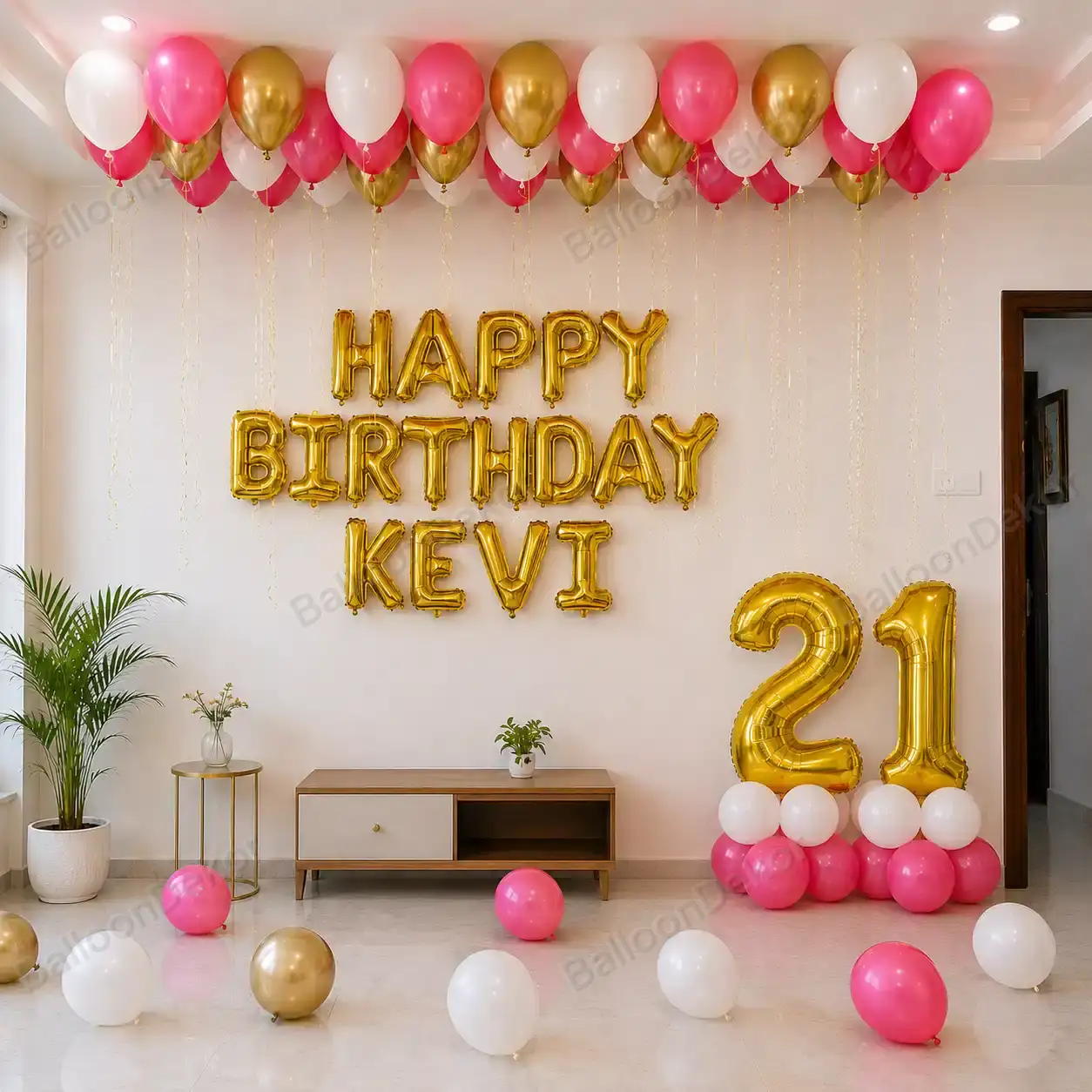 Sparkling Birthday Decoration for Adults — Birthday & Balloon Decoration in Kolhapur in Kolhapur
