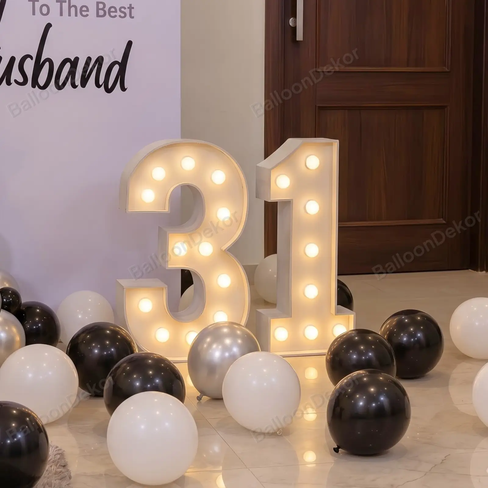 Surprise Birthday Decor for Husband — thumbnail 3