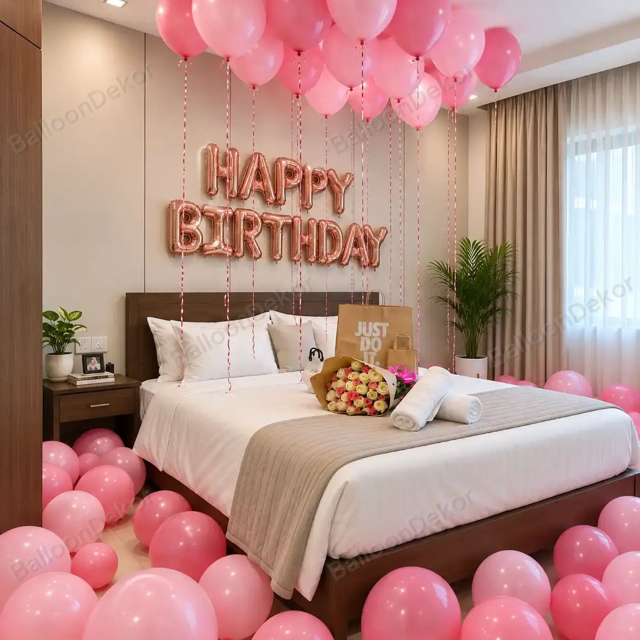 Sweet Birthday Surprise Balloon Decoration — photo 2