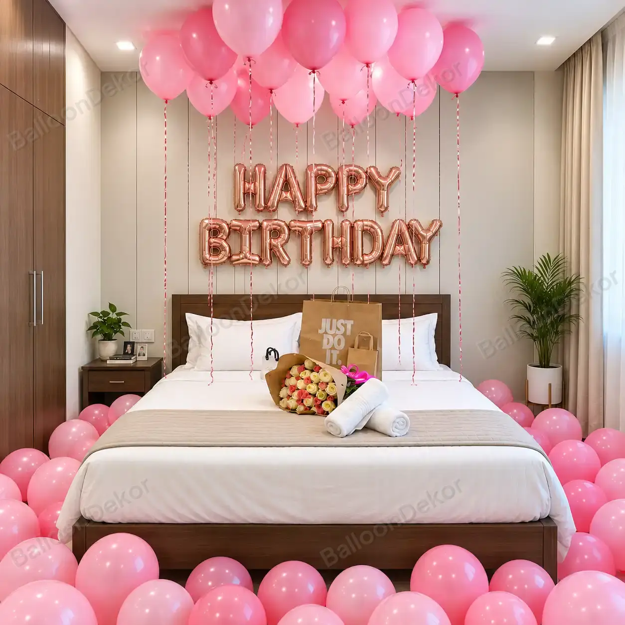 Sweet Birthday Surprise Balloon Decoration