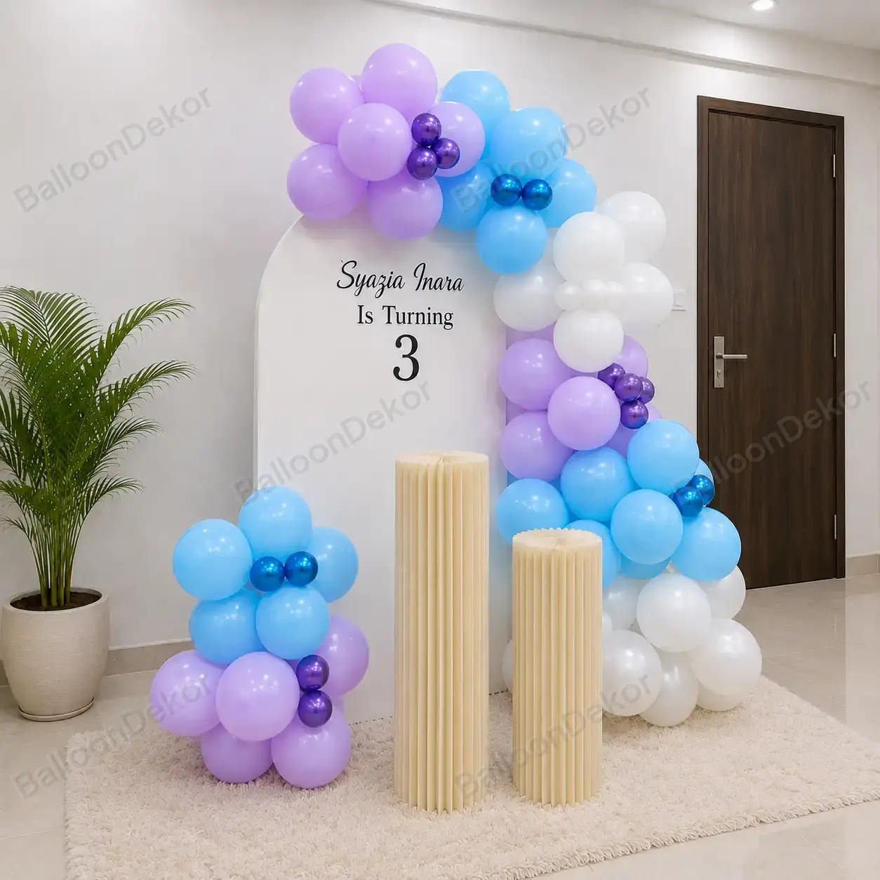 Timeless Celebration Birthday Balloon Decor — thumbnail 2
