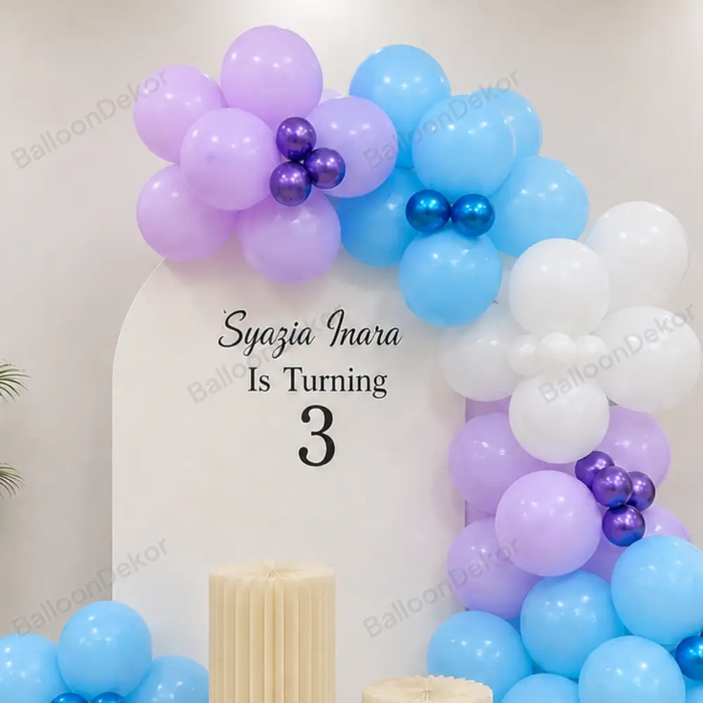 Timeless Celebration Birthday Balloon Decor — thumbnail 3