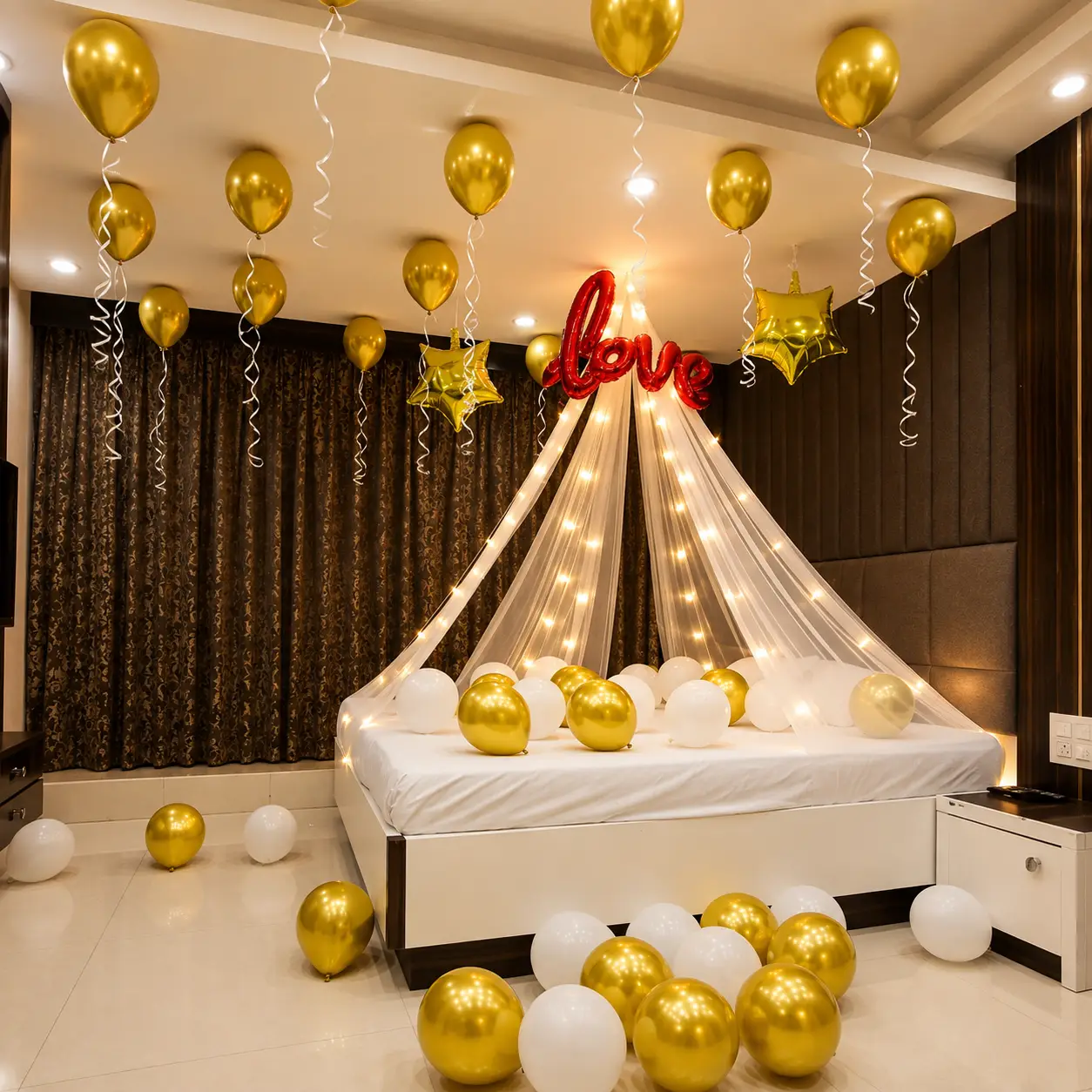 Bed Canopy Room Setup — thumbnail 2