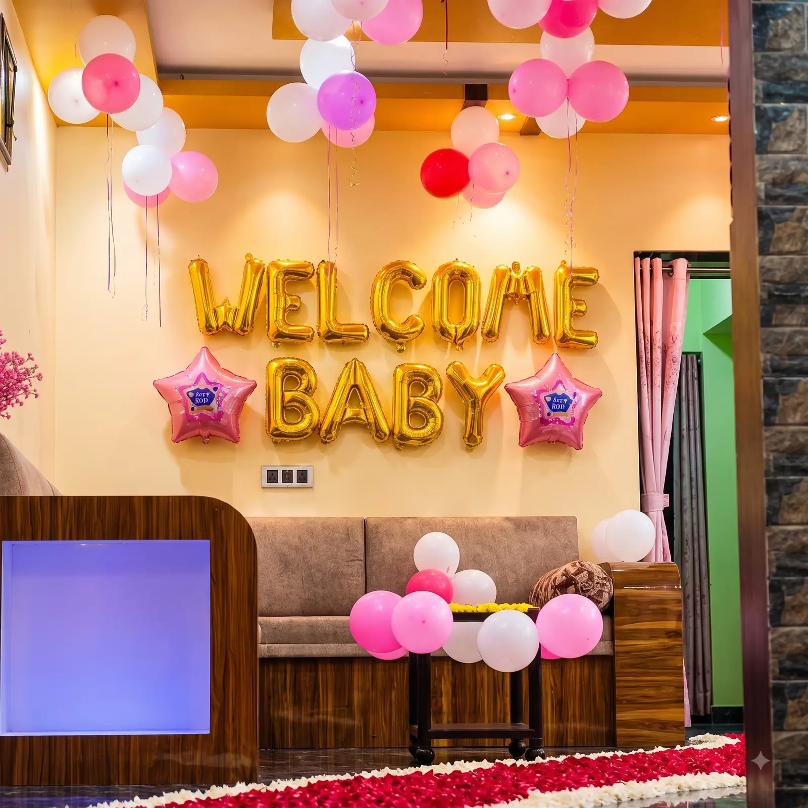 Flower Decor for Welcome Baby — photo 2
