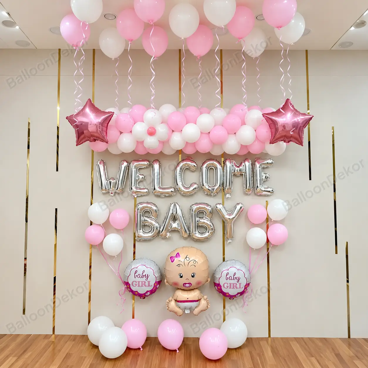 Little Miracle Welcome Setup — Baby Welcome Decoration in Noida in Noida