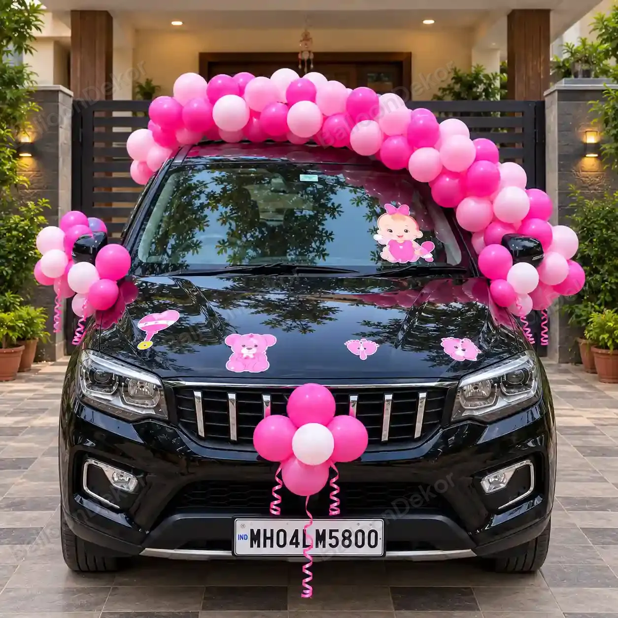 Little One’s Welcome Home Car Decoration