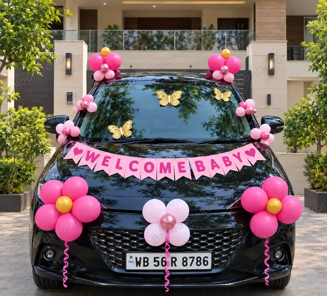 Welcome Home Little Star Car Decoration