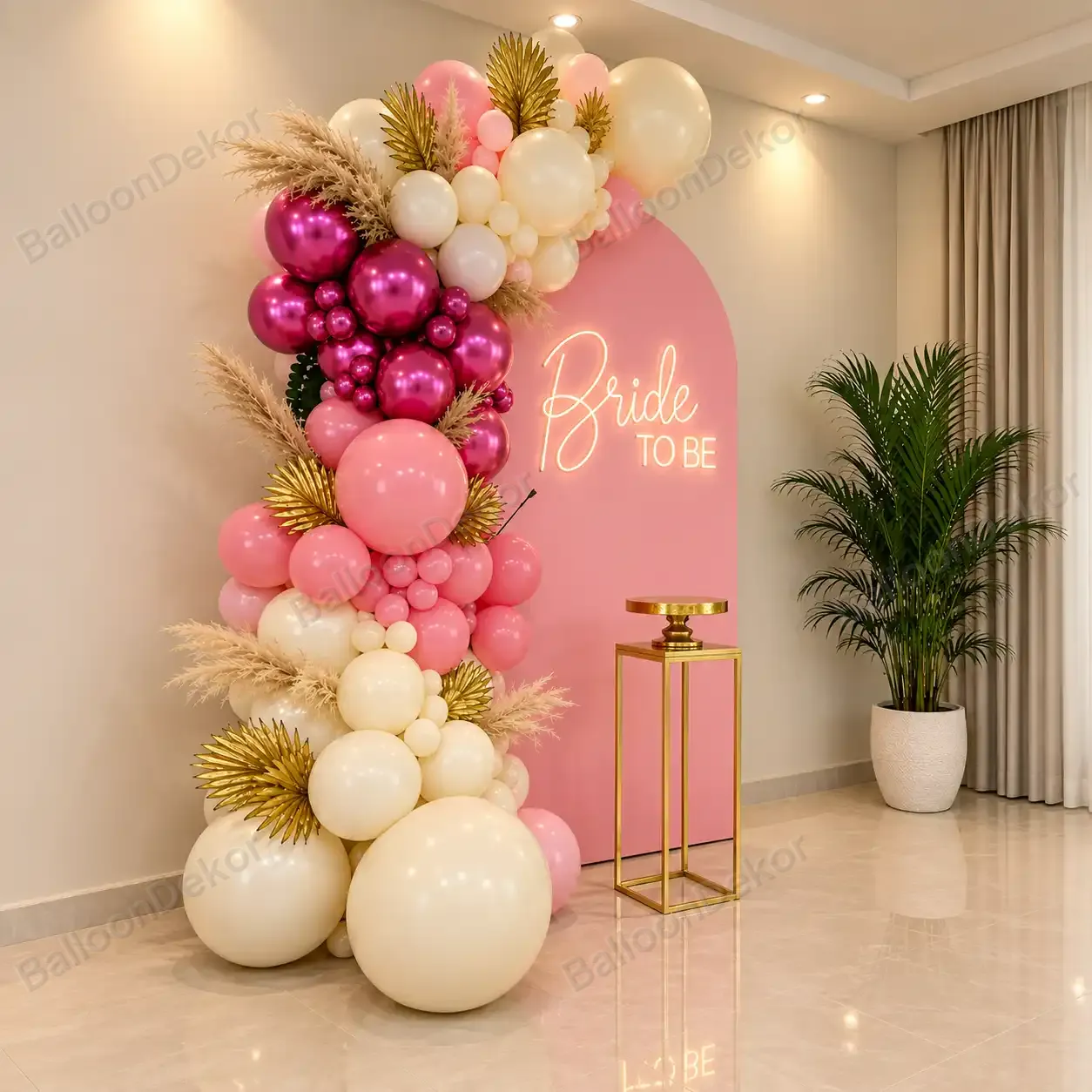 Bride To Be Balloon Backdrop Decoration — thumbnail 2