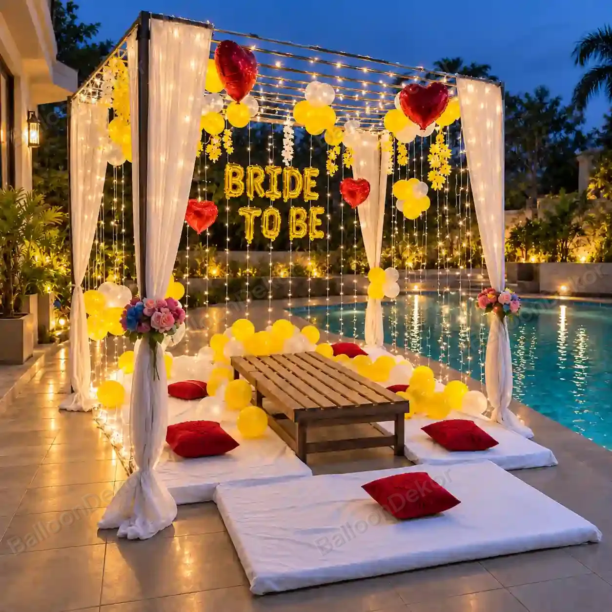 Dreamy Bride To Be Balloon Decoration — thumbnail 2