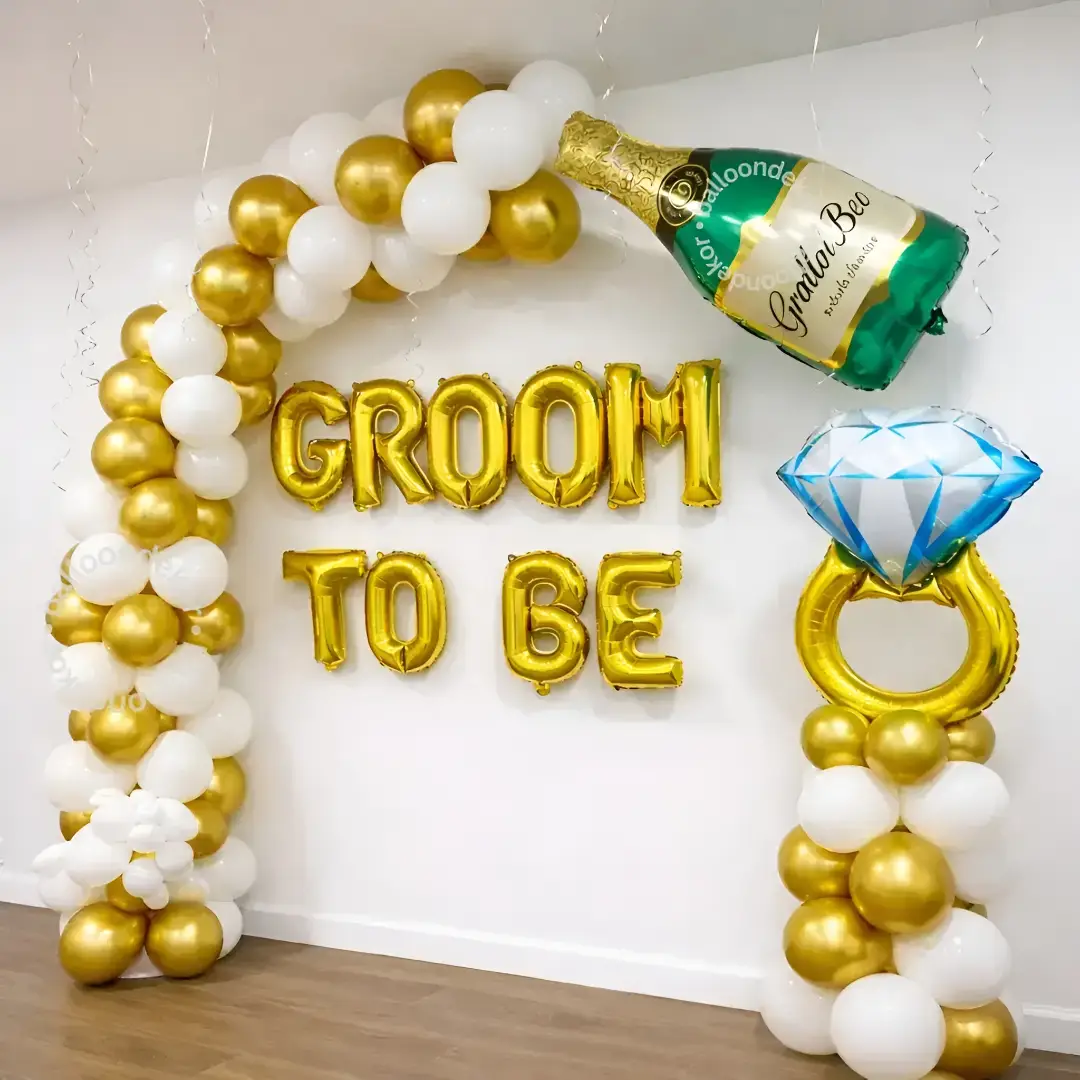 Premium Groom To Be Balloon Setup — thumbnail 2