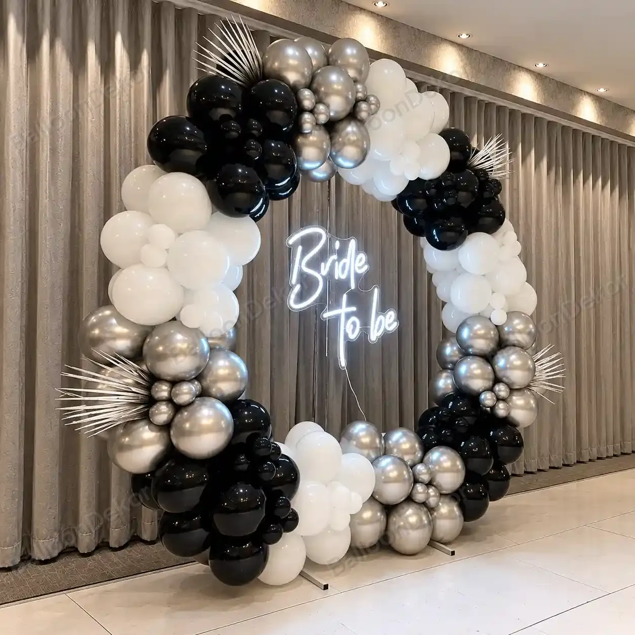 Royal Bride To Be Balloon Decoration — thumbnail 2