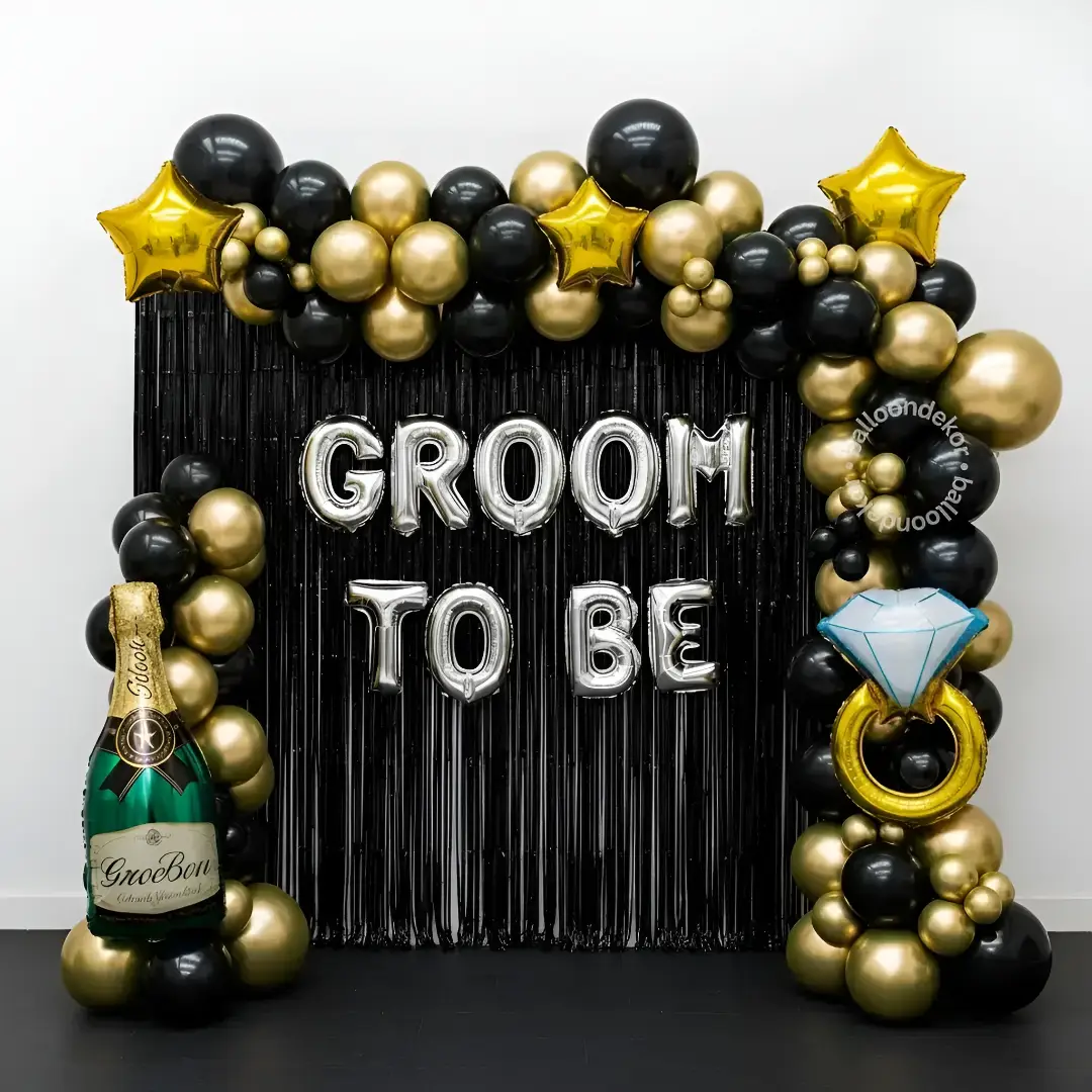 Simple Groom To Be Decoration — Bachelorette Party Decoration