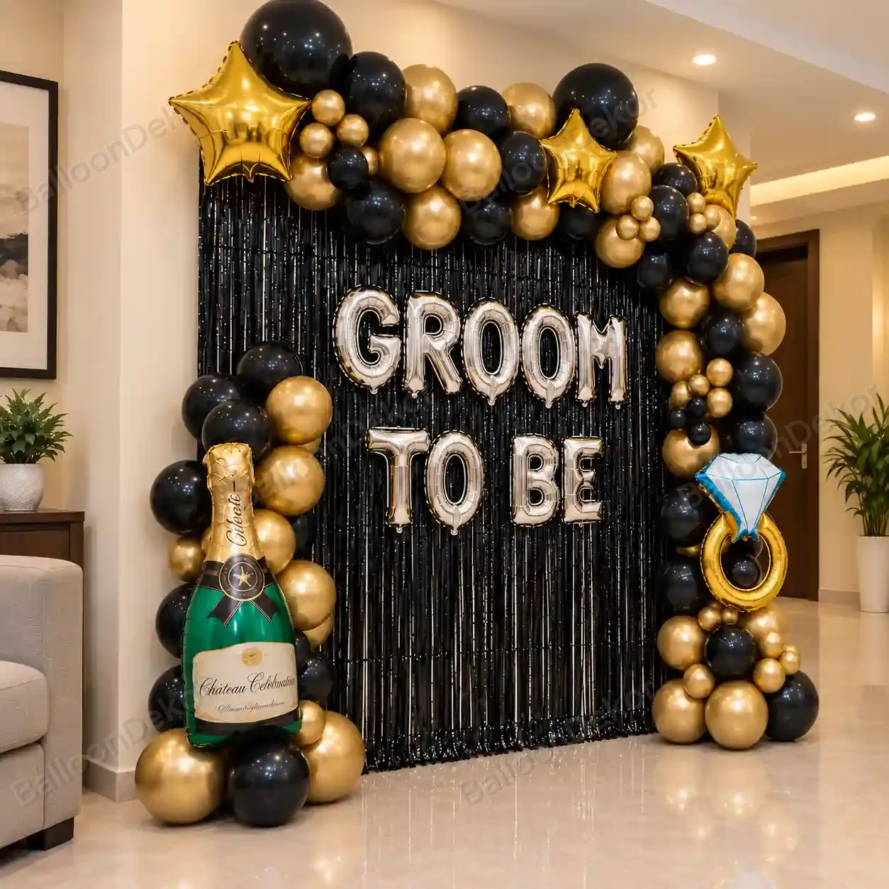 Simple Groom To Be Decoration — thumbnail 2