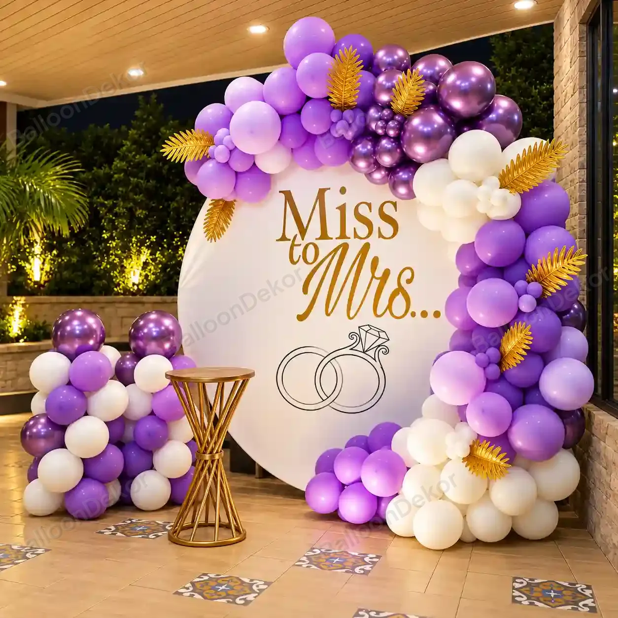Stylish Miss To Mrs Decoration — thumbnail 2